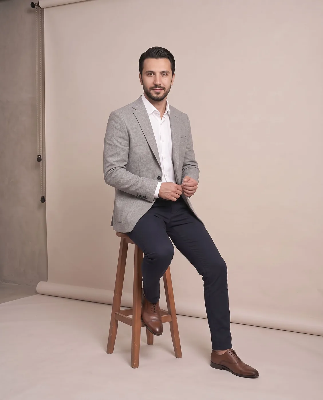 Açık Gri Ceket